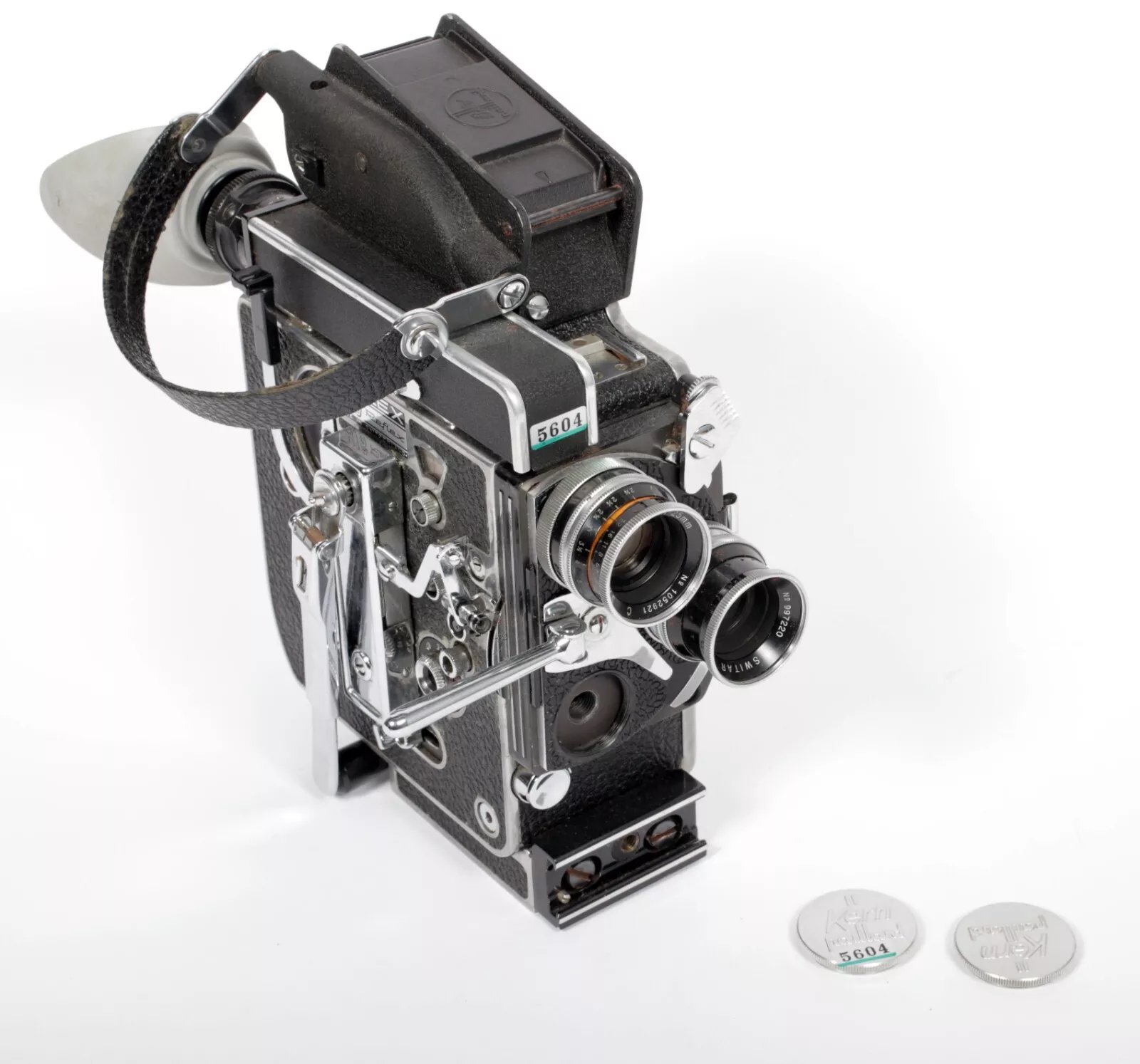 Bolex H16 Rex 5 camera w/ Switar 16mm F1.8 25mm F1.4 lenses Bolex H16 Rex 5 camera w/ Switar 16mm F1.8 25mm F1.4 lenses